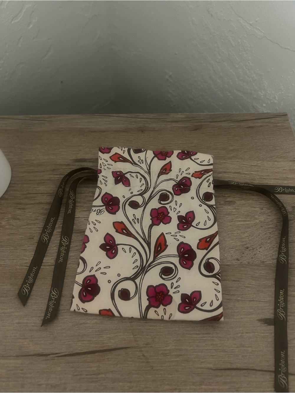 Brighton Floral Jewelry Drawstring Pouch